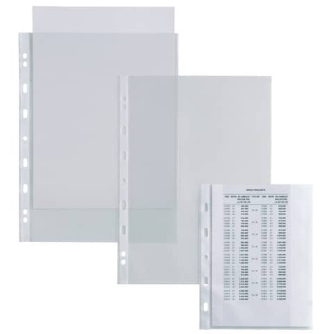 Buste in PP buccia Sei Rota Atla 150 – trasparente 21×29,7 cm – confezione 50 pezzi – alto spessore – 662116