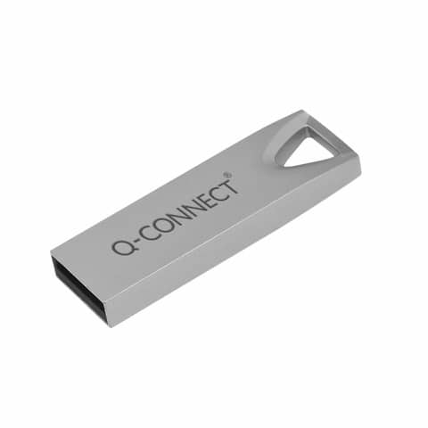 Chiavetta USB 2.0 in blister Q-Connect Premium argento – 32 GB – KF11480