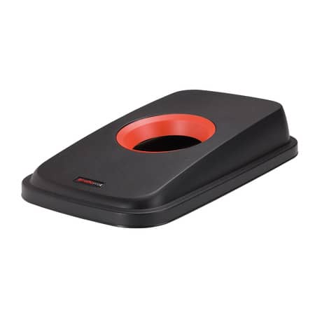 Coperchio Rotho Selecto Rosso foro tondo  – antracite/rosso F800032