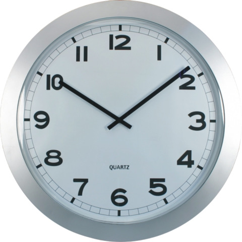 Orologio da parete Methodo Extralarge – diametro Ø 60 cm –  silver V150710