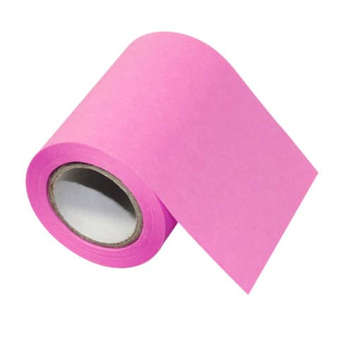 Roll notes – 60 mm x 10 m Global notes rosa fluo Q562032