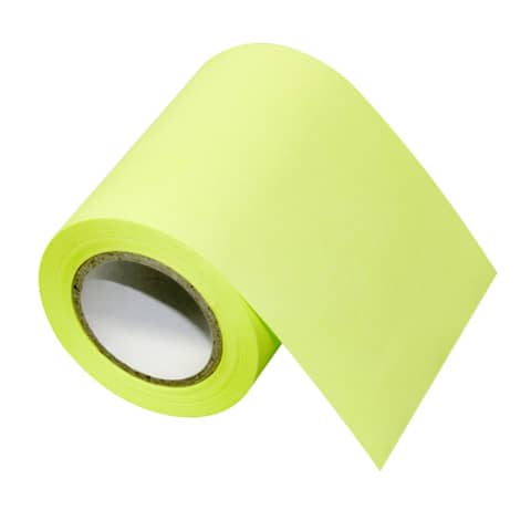 Roll notes – 60 mm x 10 m Global notes verde fluo Q562033