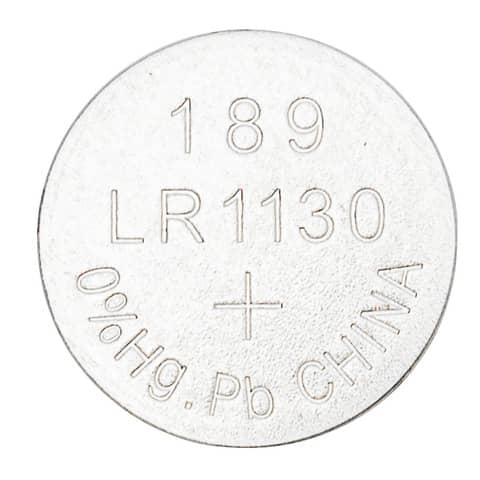 Batterie alcaline a bottone 1.5 V Q-Connect LR54 conf. 10 pezzi in blister – KF14556