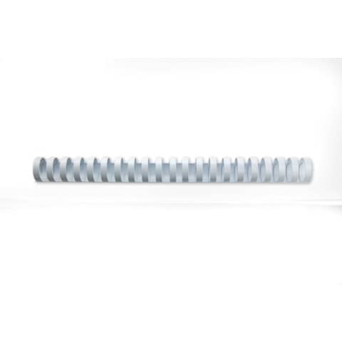 Dorsi plastici CombBind a 21 anelli – 22 mm A4 – fino a 195 fogli – conf da 100 dorsi GBC bianco – 4028612