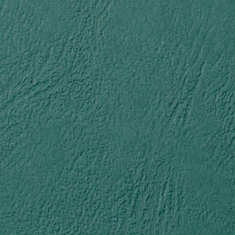 Copertine per rilegatura GBC Leathergrain in cartoncino goffrato A4 verde scuro – conf. 100 pezzi – CE040045