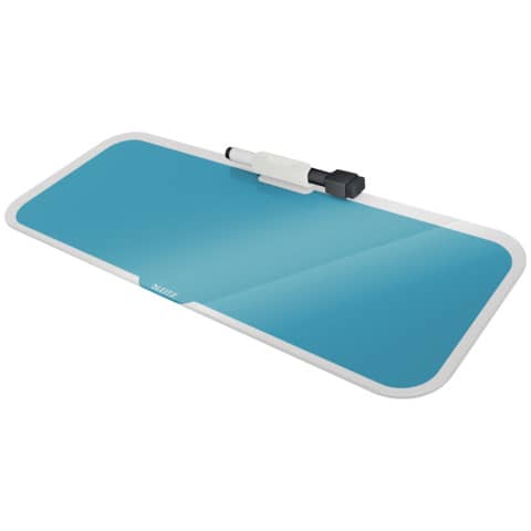 Blocco da scrivania in vetro Cosy – 150x60x380 mm Leitz blu calmo 52690061