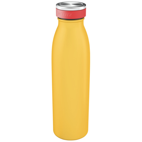 Bottiglia termica Cosy da 500 ml – 6,8×23,5×6,8 cm Leitz giallo caldo 90160019