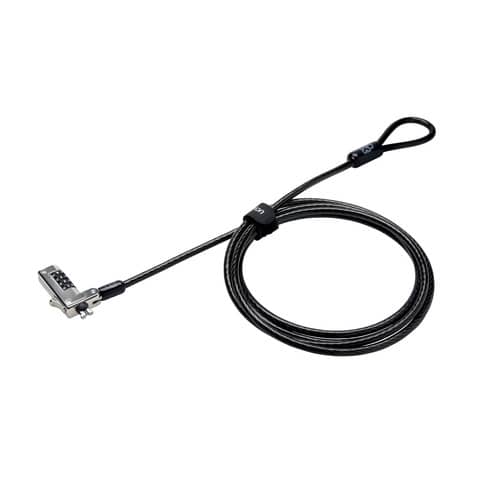 Lucchetto a combinazione sottile per laptop – per slot standard Kensington nero – K60600WW