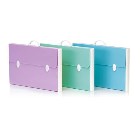 Valigetta in polipropilene Hardox – pastel CoLibrì 37x60x5 cm 100501074
