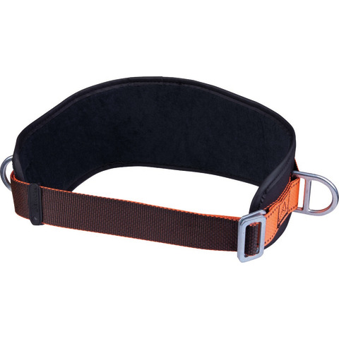 Cintura di mantenimento. N°2 punti di ancoraggio. Taglia Unica. Delta Plus Nero-Arancio – EX120