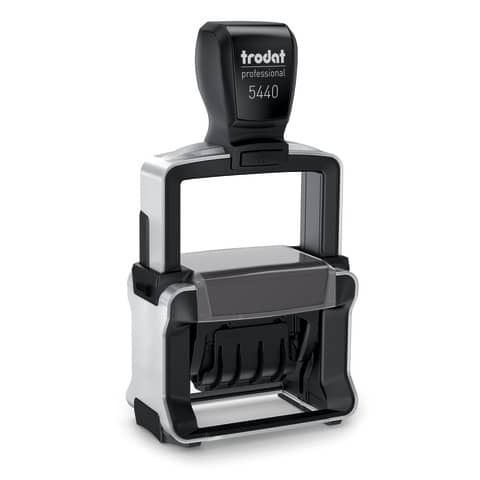 Professional 5440 – Datario con testo PERSONALIZZATO dimensione max pers.ne 49×28 mm – fino a 2+2 righe – 181798