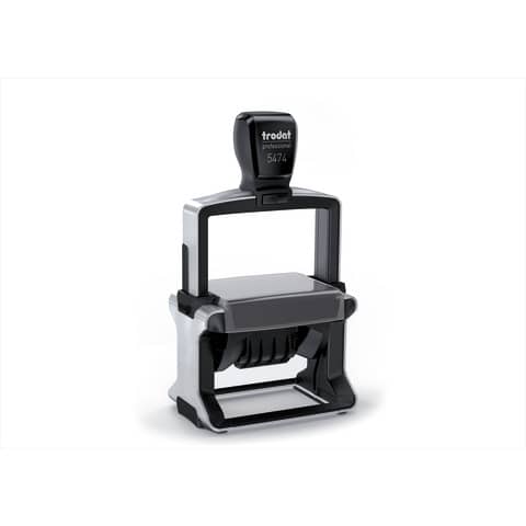 Professional 5474 – Datario con testo PERSONALIZZATO dimensione max pers.ne 60×40 mm – fino a 4+4 righe – 181820