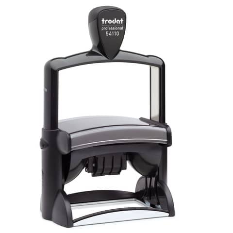 Professional 54110 – Datario con testo PERSONALIZZATO dimensione max per.ne 85×44 mm – fino a 6+6 righe – 181822