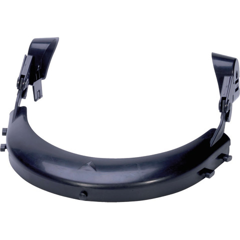 Porta visiera per caschi da cantiere VISORHOLDMINI in PPL Delta Plus nero VISORHOMININO