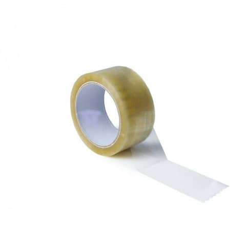 Nastro adesivo silenziato da imballo Viva  – 55 my – 50 mm x 66 m – trasparente – Conf. 6 pezzi – 1120PVC