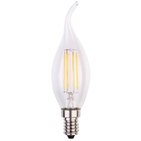 Lampadina LED a filamento fiamma 6W attacco E14 806 lumen luce naturale MKC 4000K – 499048561
