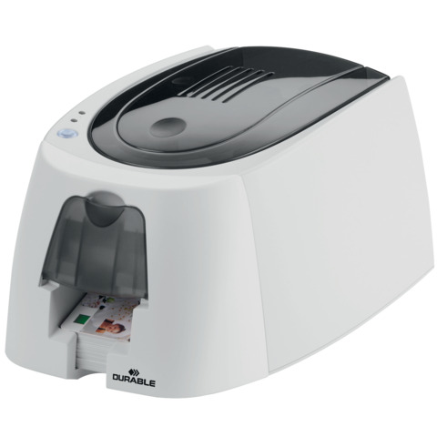Stampante per tessere Durable DURACARD® ID 300 – 1 stampante + 1 starter kit (nastro colori + 100 tessere) – 8910-00