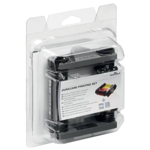 Kit di stampa per Durable DURACARD® ID 300 – 1 nastro + 100 tessere – 8913-00
