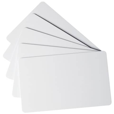 Tessere neutre bianche per Durable DURACARD® ID 300 – 0,50 mm – conf. 100 tessere – 8914-02