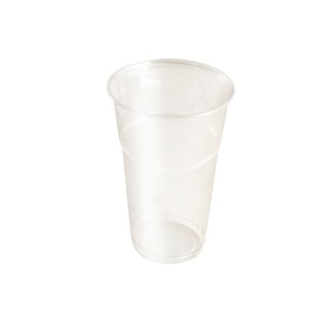 Bicchiere trasparente in PLA bio – 8,8 g – 500 ml – ø 85 mm – conf. 50 pz IlipBio 500ml/500cc – 61360