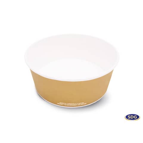 Contenitore Fast Food S80 Scatolificio del Garda 800 ml – avana – Confezione 60 pezzi – S80-81