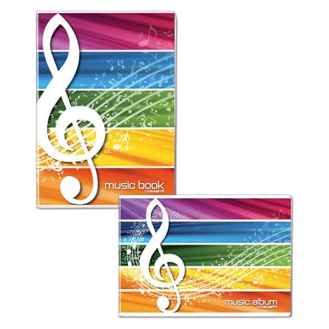 Album Blasetti Maxi musica 16+1 ff – A4 100 g/m² – 5707