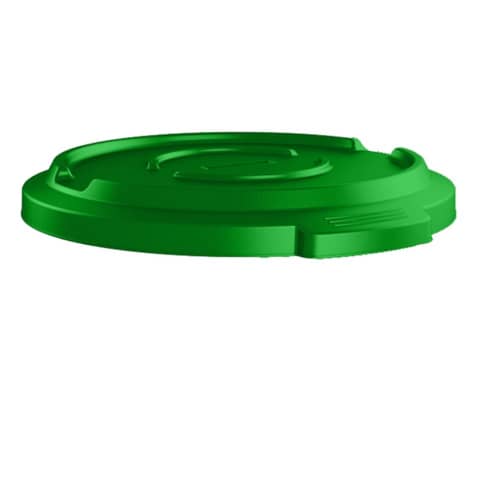 Coperchio per pattumiera Titan 120 lt Rotho verde F600094