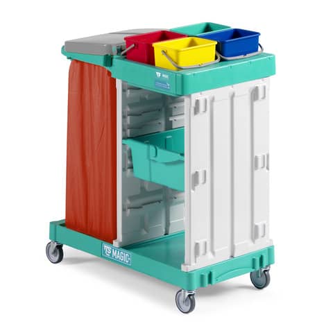 Carrello multiuso a 2 reparti Magic Line – 92x55x110 cm TTS 300 basic ML300B0A0A00