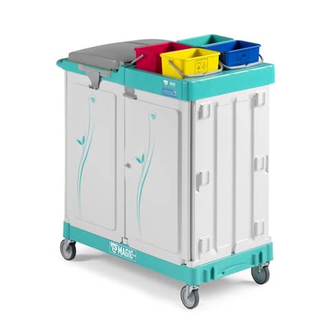 Carrello chiuso 2 reparti Magic Line – 98x60x110 cm TTS 300 Elegance ML300E0A0A00
