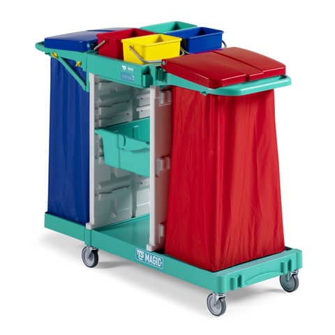Carrello chiuso a 3 reparti Magic Line – 135x55x110 cm TTS 390 basic ML390B0A0A00