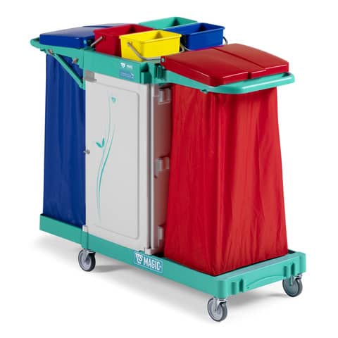 Carrello chiuso a 3 reparti Magic Line – 135x55x110 cm TTS 390 safety ML390S0A0A00