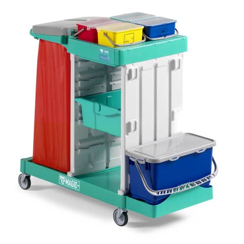 Carrello a 3 reparti Magic System – 120x58x115 cm TTS 710 basic MS710B0C0A00