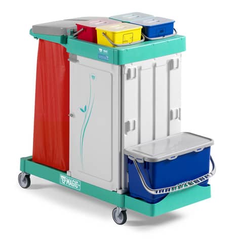 Carrello a 3 reparti Magic System – 120x60x115 cm TTS 710 Safety MS710S0C0A00