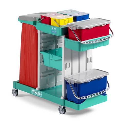 Carrello a 3 reparti Magic System – 120x58x115 cm TTS 720 basic MS720B0C0A00