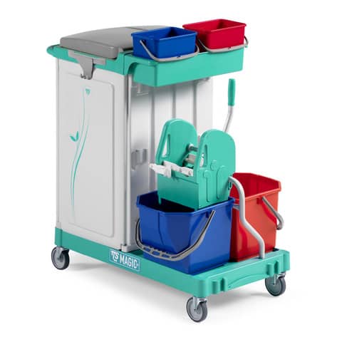 Carrello chiuso a 2 reparti Magic Line – 92x65x110 cm TTS 120 professional ML120P0A0000