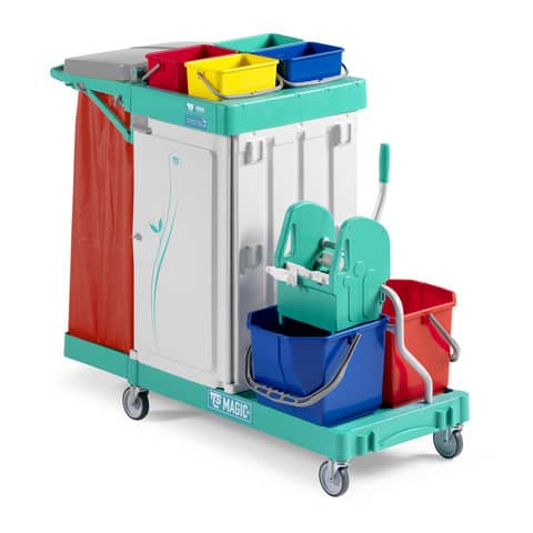 Carrello a 3 reparti Magic Line – 134x65x110 cm TTS 350 safety ML350S0A0A00