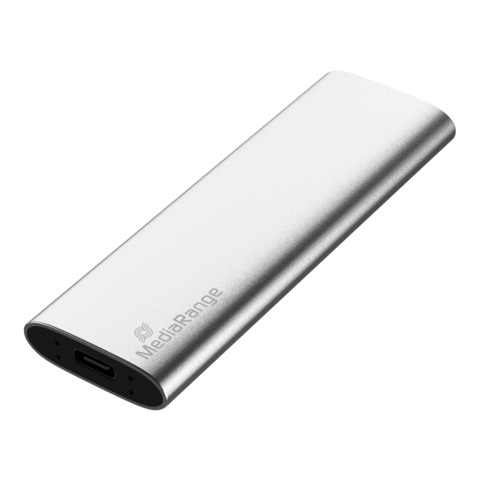 Unità SSD esterna – USB Type-C® 240 Gb Media Range argento MR1101