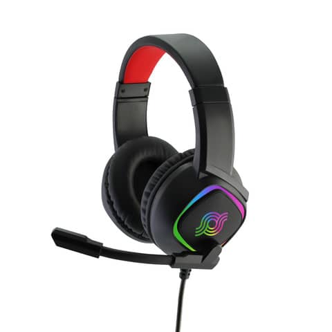 Cuffie Gaming on ear – cavo 2 mt Media Range nero MRGS301