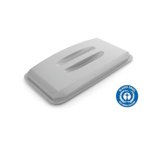 Coperchio ECO per contenitore portarifiuti DURABIN® 60 L rettangolare grigio Durable – 1800504050