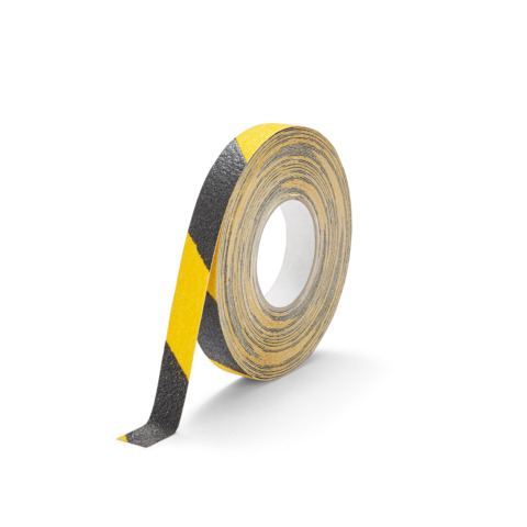Nastro antiscivolo adesivo DURALINE® GRIP+ 25mm – giallo/nero Durable 1095-130