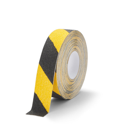 Nastro antiscivolo adesivo DURALINE® GRIP+ 50mm – giallo/nero Durable 1097-130
