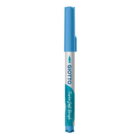 Pennarello punta pennello morbida TURBO BRUSH – conf. 10 pezzi Giotto colori assortiti – F426800