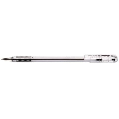 Penna a sfera Superb Comfort punta media 1 mm – conf. 12 pezzi Pentel nero BK77M-A