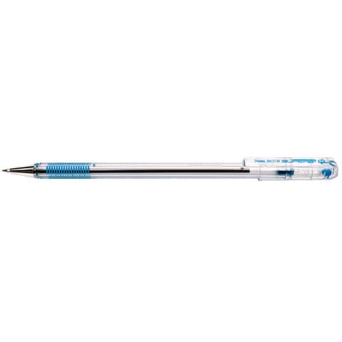 Penna a sfera Superb punta media 1 mm – conf. 12 pezzi Pentel blu BK77M-C
