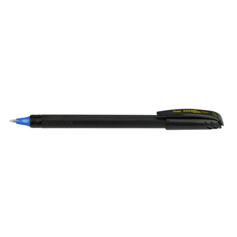 Roller ricaricabile Pentel EnerGel con cappuccio – materiale 96% riciclato – blu – conf. 12 pezzi  – BL417R-C