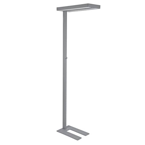 Lampada piantana a LED dimmer con sensore movimento/crepuscolare Juvis Maul argento – Z810052
