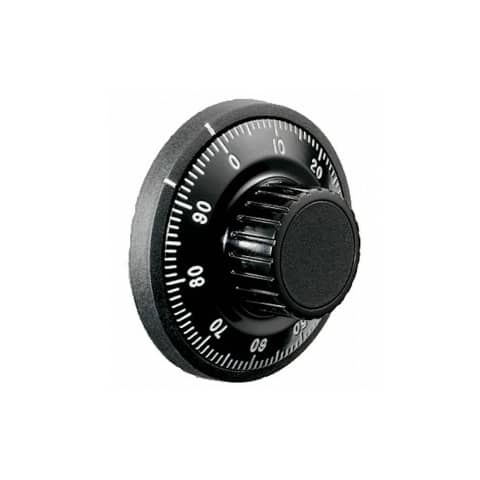 Combinatore meccanico 2107B a 3 dischi colore nero SB Pro Security Italia sporgenza 30 mm – 900001-00005