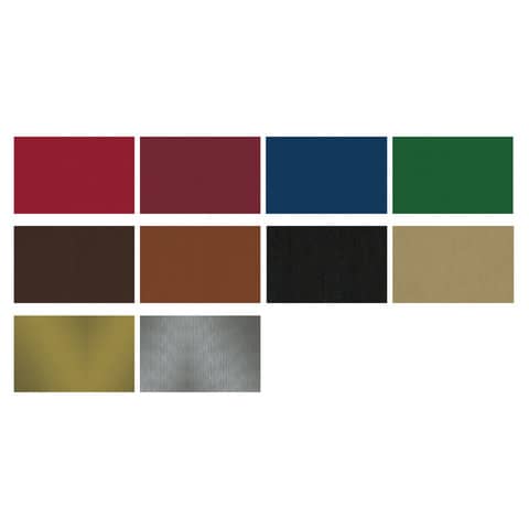 Carta regalo Ecocolor su kraft avana conf. 50 fogli Rex-Sadoch assortiti 70×100 cm – tinte unite scure – 74450DAR