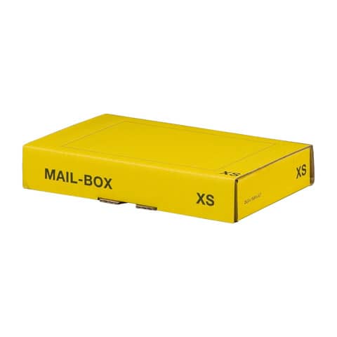 Scatole postali gialle 244x145x43 mm – conf. 20 pz Bong misura XS 212151020