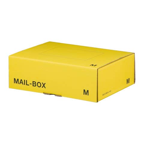 Scatole postali gialle 331x241x104 mm – conf. 20 pz Bong misura M 212151220